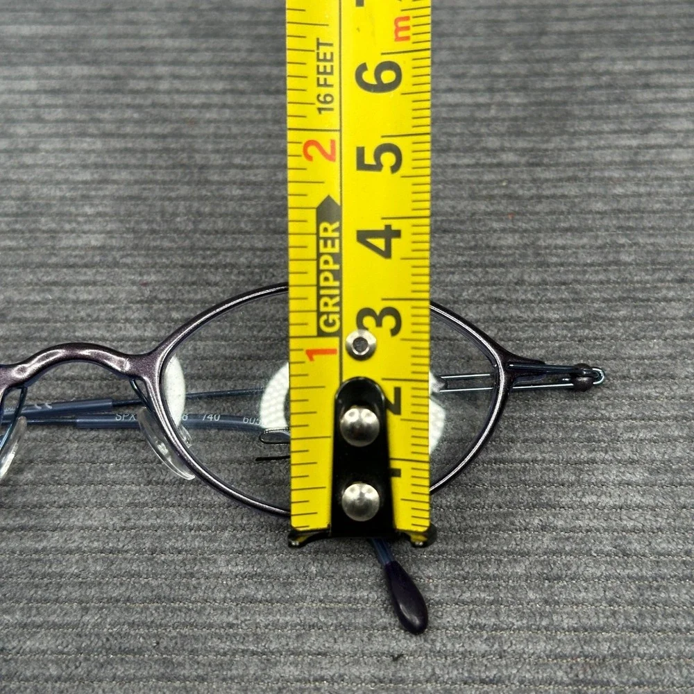 Silhouette SPX M 1948 Titan Y2K Eyeglasses Purple Blue Frames‎ Austria 46-21-135